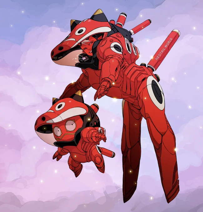 #PortfolioDay 
TERUと申します。私は日本でイラストレーターをしています。
オリジナル作品「REDTAIL」を制作しています。
✨✨?✨✨
My name is TERU. I'm an illustrator in Japan.
I am making an original work "REDTAIL".
#REDTAILWORLD 