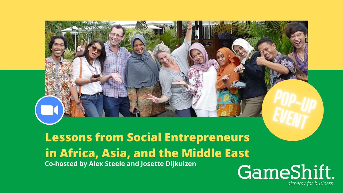GameShift. (@gamesh1ft) on Twitter photo Join us for our next pop-up workshop: Lessons from social entrepreneurs in Africa, Asia & the Middle East: Adopting new approaches to give our organisations greater resilience, creativity, purpose & positive social impacts. Thursday 22nd April bit.ly/3tgV6kN Join us for our next pop-up workshop: Lessons from social entrepreneurs in Africa, Asia & the Middle East: Adopting new approaches to give our organisations greater resilience, creativity, purpose & positive social impacts. Thursday 22nd April bit.ly/3tgV6kN