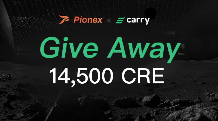 pionex's tweet photo. 😉14,500 $CRE #Giveaway is LIVE NOW!

👉Join: https://t.co/5mThZui6th

1 lucky person will get 2,500 #CRE And totally 53 people will be rewarded.

Follow @pionex and @carryprotocol then retweet and tag 2 friends https://t.co/Fey3FrLM3B
