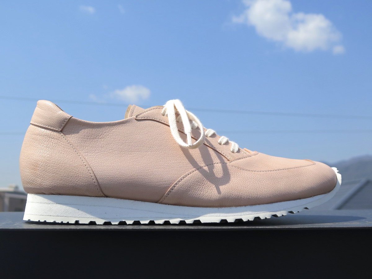 Ema 西宮 手作りで作るヌメ革スニーカー Ema西宮のオリジナル Ema西宮 レザースニーカー スニーカー好き ハンドメイド ネット限定