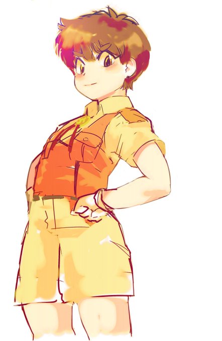 汎用多足歩行型作業機械に乗ってそうな太眉隊長 