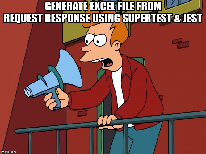 overflow_meme's tweet image. Generate Excel file from Request Response using Supertest &amp;amp; Jest stackoverflow.com/questions/6705… #xlsx #multer #supertest #nodejs