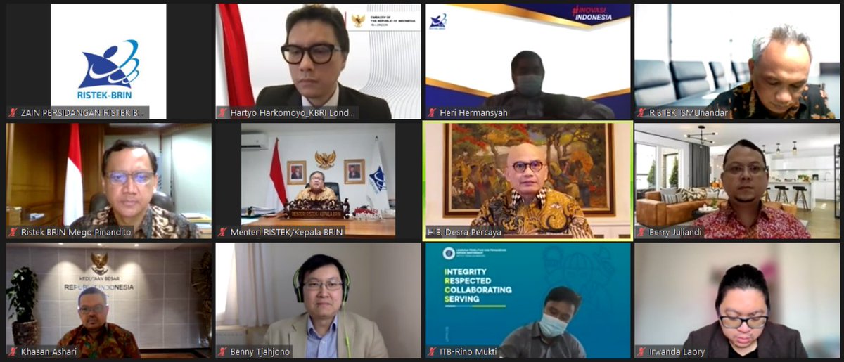 Indonesian Embassy London tweet media