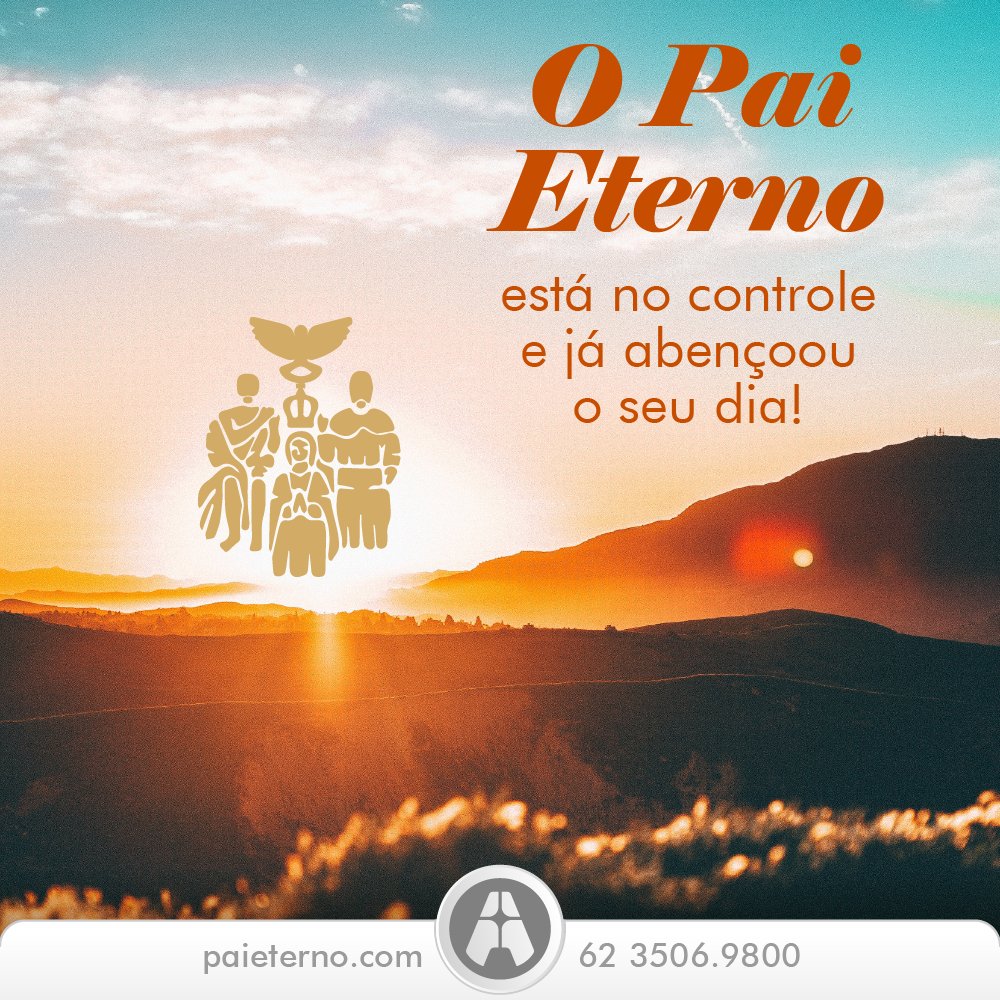 afipeoficial's tweet photo. 😇 Vamos começar o dia com muita fé! Hoje você vai receber vitórias! Bom dia!

#DivinoPaiEterno #PaiEterno #Afipe #SomosAfipe #IgrejaCatólica https://t.co/cskCo4HstR