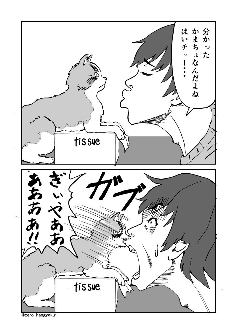 「ティッシュを占領するかまちょ猫」
#猫好きさんと繋がりたい 
#猫漫画
続きはキンドルにて無料で閲覧いただけますのでぜひ☺️
https://t.co/apETYkdtfD @amazonJPより 