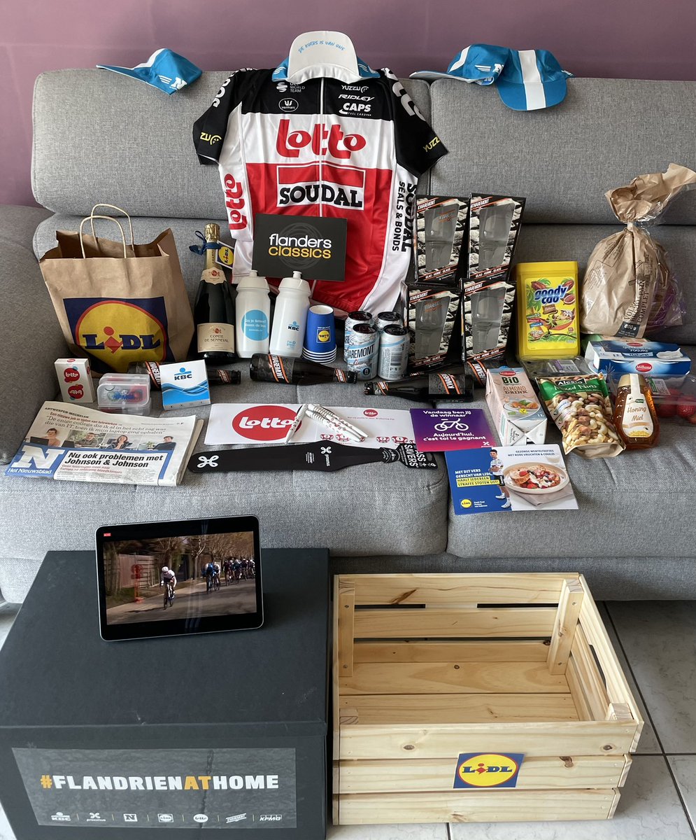 Bedankt <a href="/FlandersClassic/">Flanders Classics</a> #FlandrienAtHome <a href="/DeBrabantsePijl/">De Brabantse Pijl</a> <a href="/KBC/">Keybridge Communications</a> <a href="/Proximus/">Proximus</a> <a href="/Nieuwsblad/">karel</a> <a href="/Lidl/">Lidl in Deutschland</a> <a href="/Lotto/">lotto</a> <a href="/Kwaremont/">ALISTAIR MILNER</a> <a href="/KPMG/">KPMG</a>