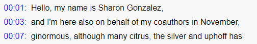 Joining the ICA caption saga. My name is "Sharon Gonzales", <a href="/GinaMMasullo/">Dr. Gina M. Masullo, Phd.</a> is "ginourmous although", @inahelenew is "in November", <a href="/marisatorresilv/">Marisa Torres Silva</a> is "many citrus the silver" and @joephofhuis is "uphoff has" 😁 #ica21