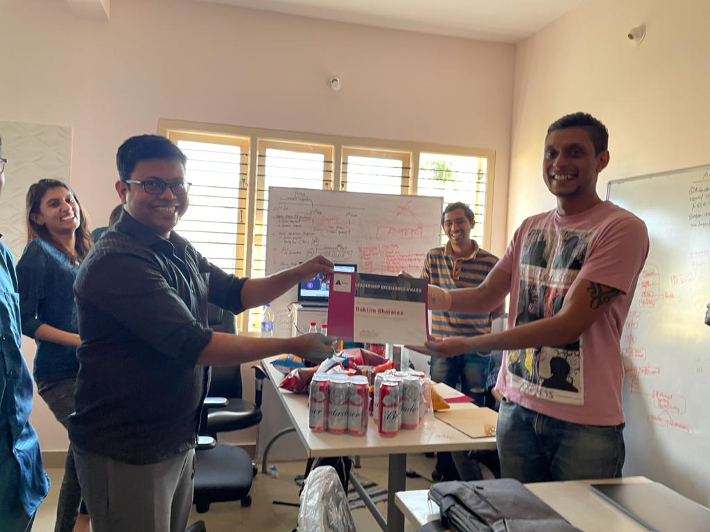 labs_pi's tweet image. Amidst the #pandemic, the @PiChain family can smile as we congratulate:
Charudutt Meshram: Leadership Star Performer
@Vivek_Anand_10, Raktim Bharatee: Leadership Excellence
@Ajita999 @ritikjain51: Stand Out Performer
@shwetarathi_ @rishav00a, @sujana_raut, Steve Luiz: Achiever
👏