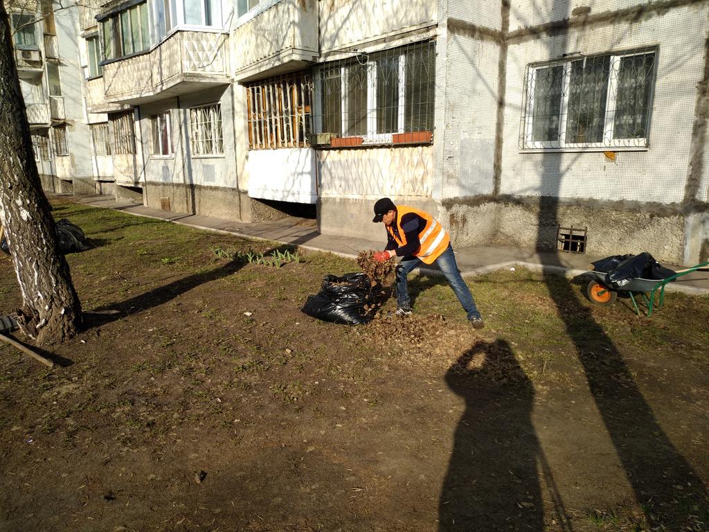 Большое спасибо дворникам ОООРЭУ-1 за уборку территории по адресам: Ташкентская, 206, Димитрова, 97,  Московское шоссе, 322 и соседние адреса.Promadm@Semenov_A_S