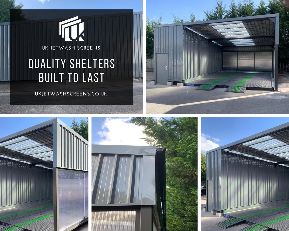 ScreensUk's tweet image. We manufactured and installed this single bay wash enclosure with a plant room for a premium motor retailer in Wales. If you would like to know more, or you would like us to help with your next project, please get in touch on 01704 514613 or visit ukjetwashscreens.co.uk