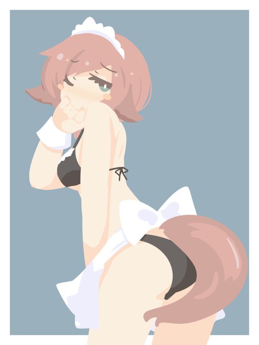 (お題箱)メイドビキニ円樹チャン最高!メイドビキニ円樹チャン最高!イェイイェイ!円樹チャンのメイドビキニお尻をお願いします 