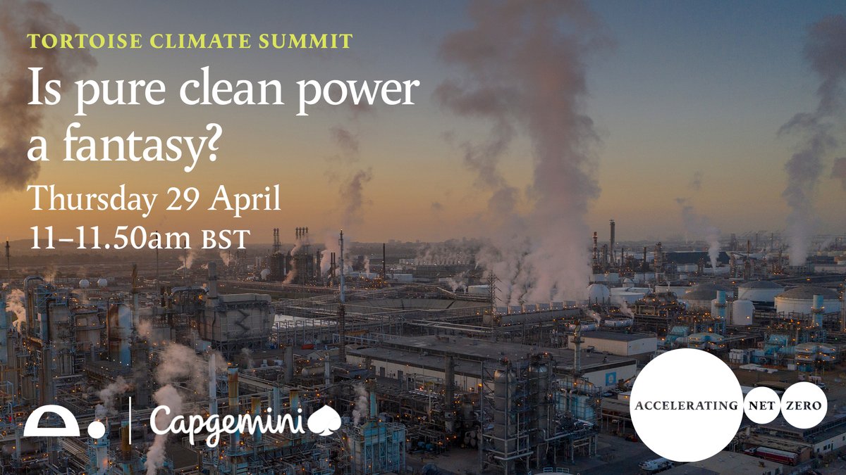 Is 100 per cent clean energy is possible? What would it take to reach escape velocity and leave fossil fuels behind?

Join the other dreamers at our #TortoiseClimateSummit

torto.se/2O0ziu8