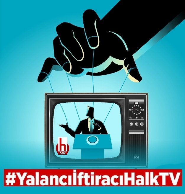 Biz sizi tanıyoruz!
İplerinizin kimin elinde olduğunu da ağababalarınızın kim olduğunu da biliyoruz!
#YalancıİftiracıHalkTV