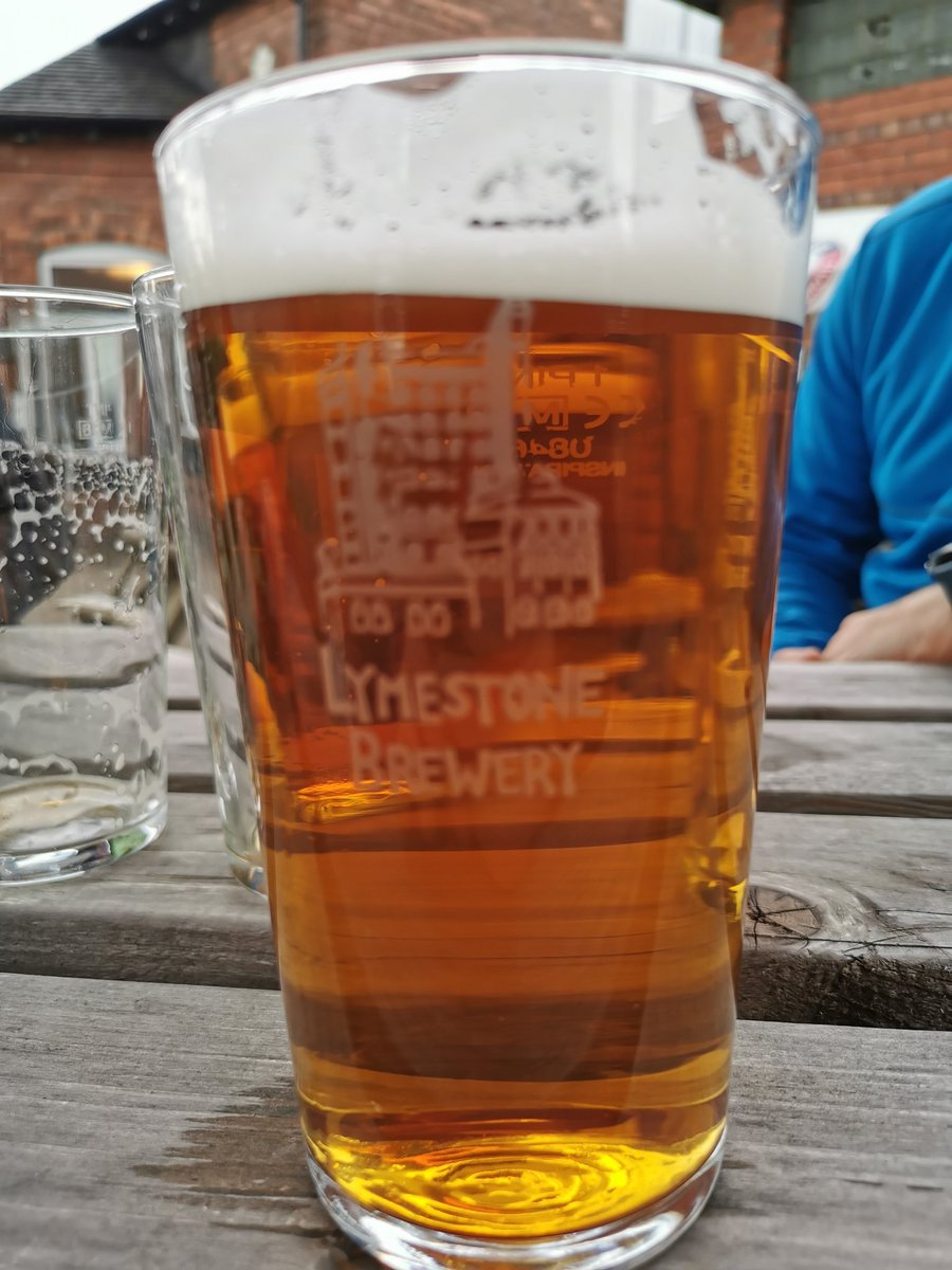 Cask is back, so back cask

<a href="/Lymestoneales/">Lymestone Brewery</a>

#lockdownlifting #realale #camra #pubgarden