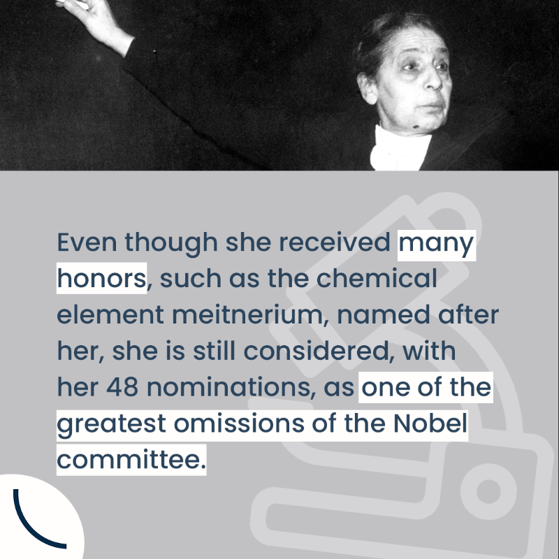 4womeninscience's tweet photo. [#RecognizeWomenInScience]
Many fundamental scientific discoveries have been made by women. They did not receive the credit they deserved, for the sole reason that they were born women.
👩‍🔬 Today, we are celebrating Lise Meitner, who discovered nuclear fission. #WomenInScience