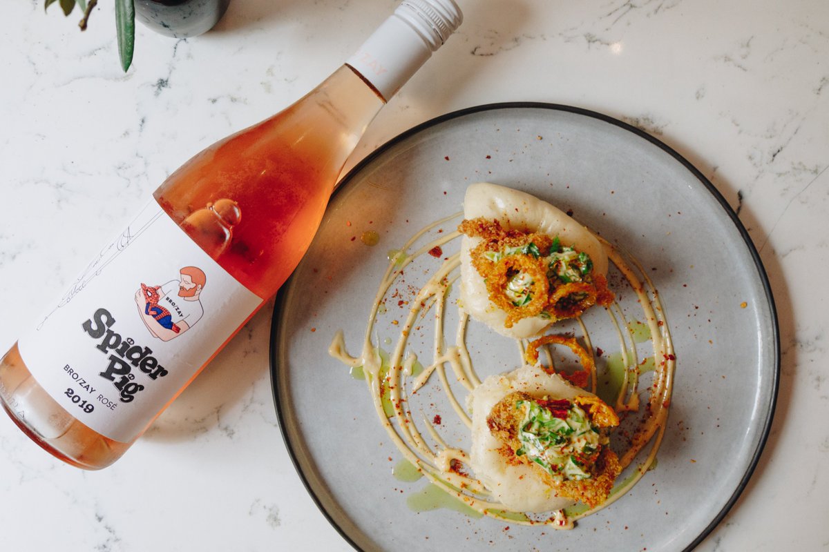 Culture Wine Bar (@culturewinebar) on Twitter photo Brozay & Bao Saturdays! We're thrilled to have Spider Pig with us pouring their legendary BRO/ZAY rosé paired with
<a href="/MattManningChef/">Matt Manning</a>'s delicious bao. Every Saturday between 4pm - 8pm, no booking needed! #BrozayAndBao #ItsACulture #CultureWineBar Brozay & Bao Saturdays! We're thrilled to have Spider Pig with us pouring their legendary BRO/ZAY rosé paired with
<a href="/MattManningChef/">Matt Manning</a>'s delicious bao. Every Saturday between 4pm - 8pm, no booking needed! #BrozayAndBao #ItsACulture #CultureWineBar