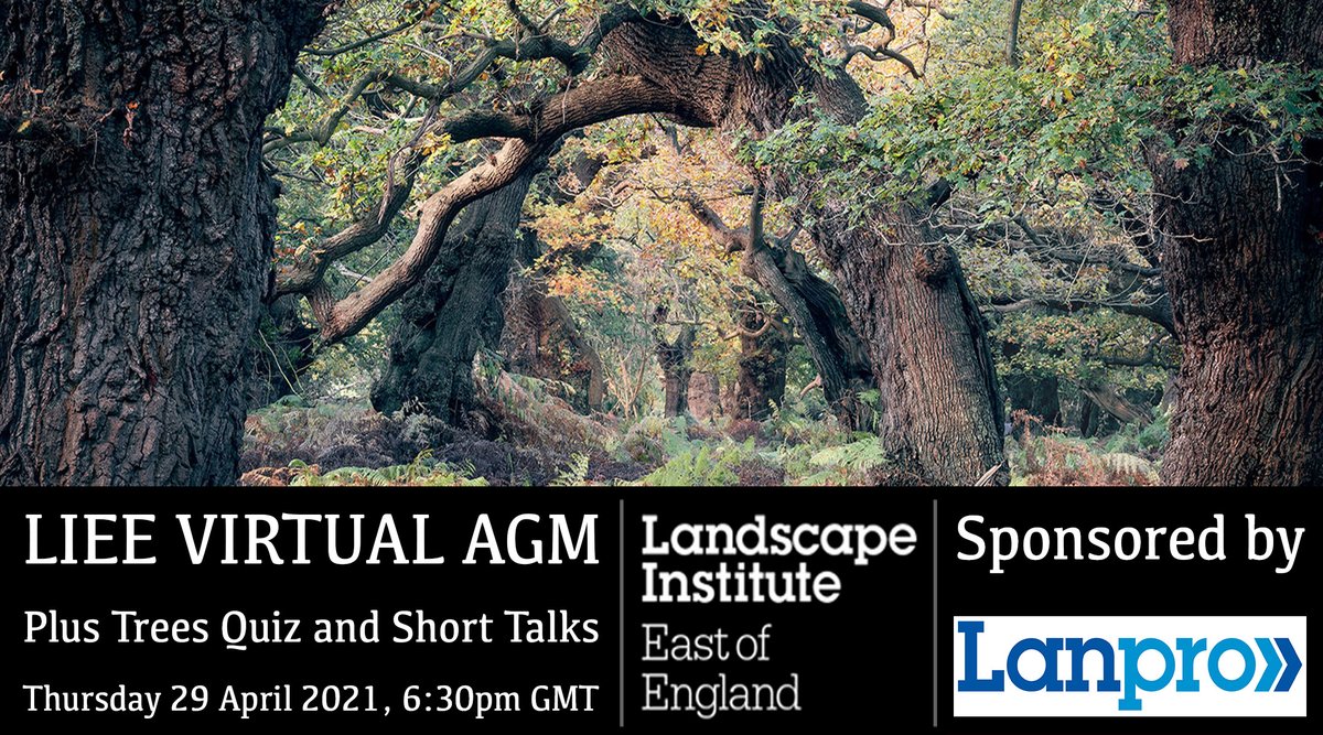 Book your free ticket for the LI East of England Virtual AGM at Eventbrite - Thursday 29 April 6:30pm
bit.ly/3ddYg35
