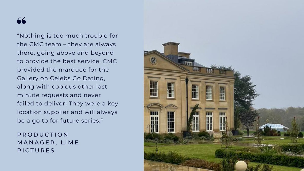 CMCMarquees's tweet photo. We’ve had some recent clients send us lovely testimonials recently & it makes our day every time!
We pride ourselves on our service & our personal touch on every project.
Read more kind words here: https://t.co/oU8Bg4jGam
#eventprofs #marqueehire #temporarystructure https://t.co/r6ivcSbQ64