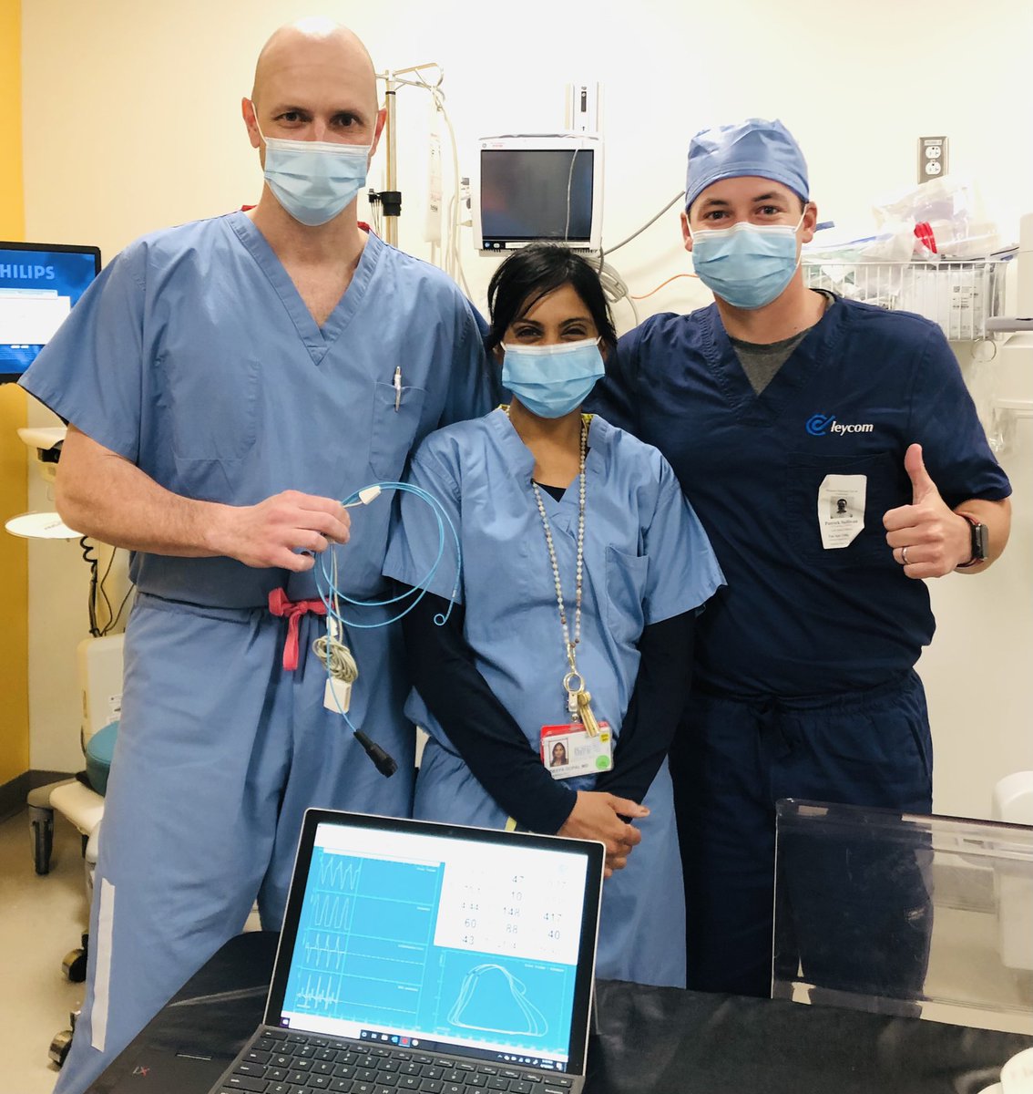 PSullivan000's tweet photo. Congrats to @ayalon_nir, @dmgopalMO, and @The_BMC team for completing their first clinical #pvloop study this week with the Inca PV Loop System. Great results!

#pvloops #hemodynamics #hypertension #exercise #peoplesventricle https://t.co/3sheBGwkVq
