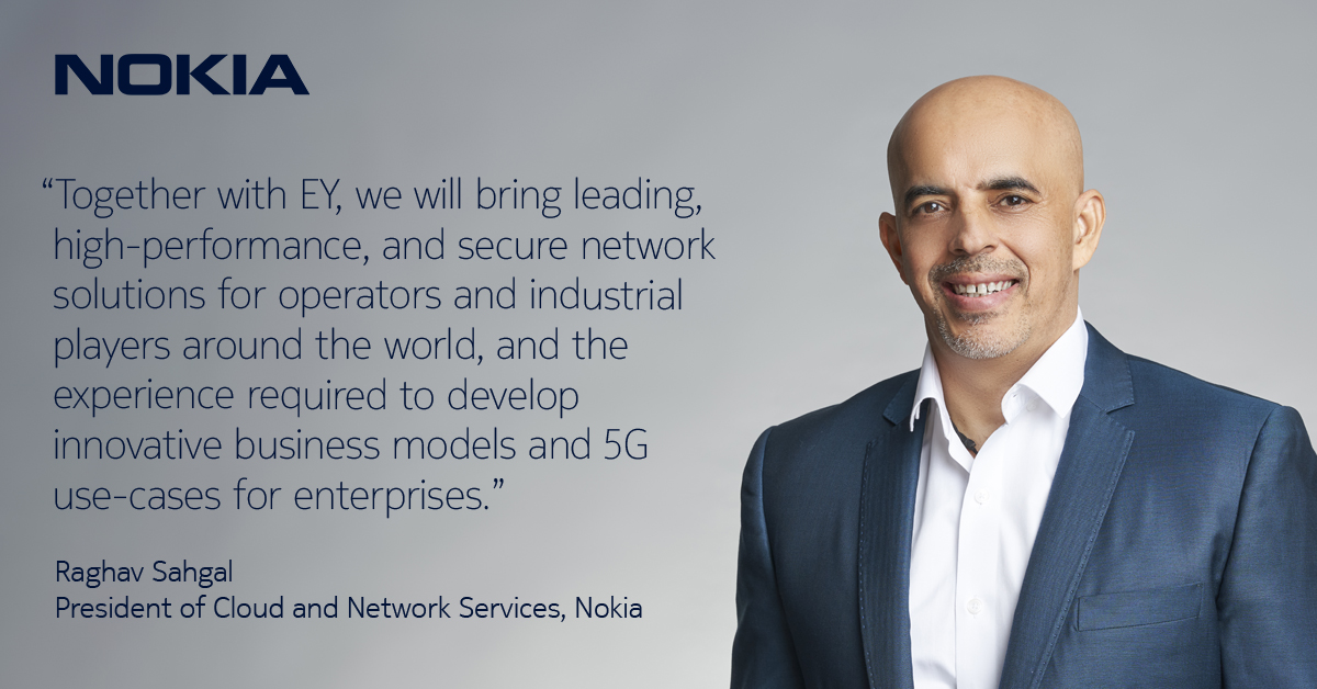 We've formed a strategic alliance with <a href="/EYnews/">EY</a> to help business unlock the power of #5G and accelerate #digitaltransformation. Learn more in today's press release. nokia.ly/2Q1lL6G
