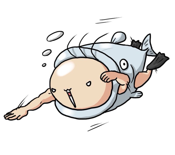 スイマーのtwitterイラスト検索結果