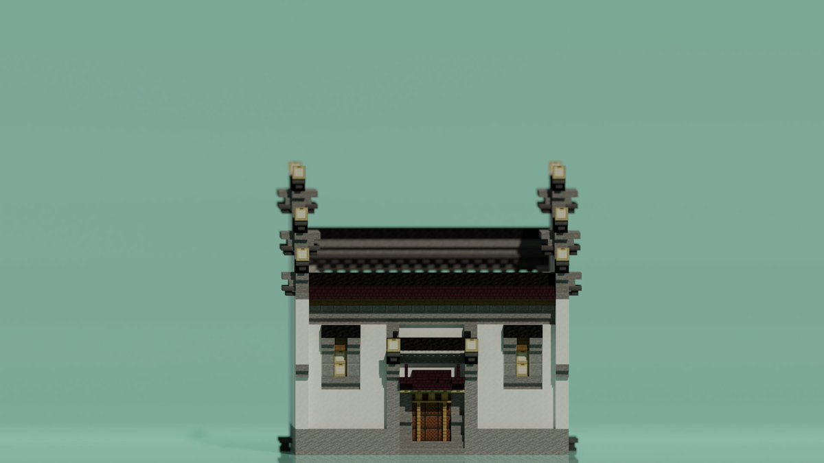 yangezi_'s tweet photo. 中式民居渲染
#minecraft建築コミュ
#Minecraftbuilds https://t.co/Kx1D2B74yi