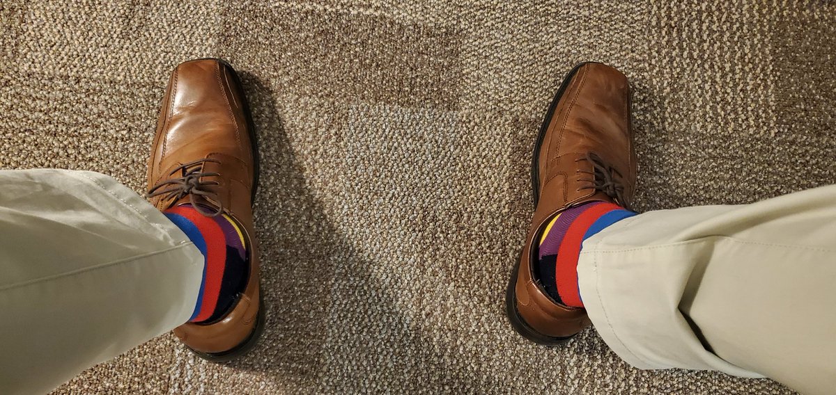 mrteachinman's tweet photo. Interview day down here at #nccat.Should I go with my crazy socks or my crazy socks? See, I thought the same thing. 

#asheproud #acms #BTOY #NCCAT https://t.co/5BORlaquth