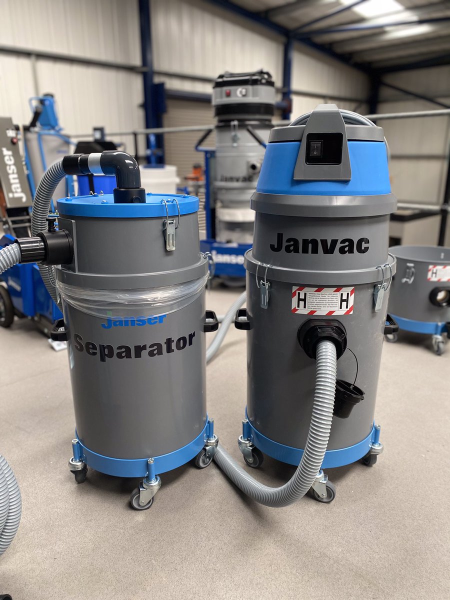 NEW at JANSER UK the JANVAC Separator. #janser #janseruk #jansertools #janvac #janvacseparator #dustcontrol #flooring #flooringtools #flooringcontractor #flooringsolutions #grindingmachines #floorremovalmachine #germanquality🇩🇪