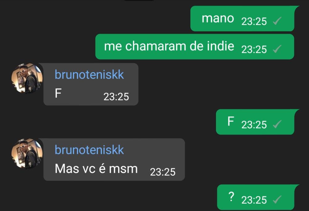 indieerro's tweet photo. Curtidor da pagina ai: https://t.co/koaXUT5umN