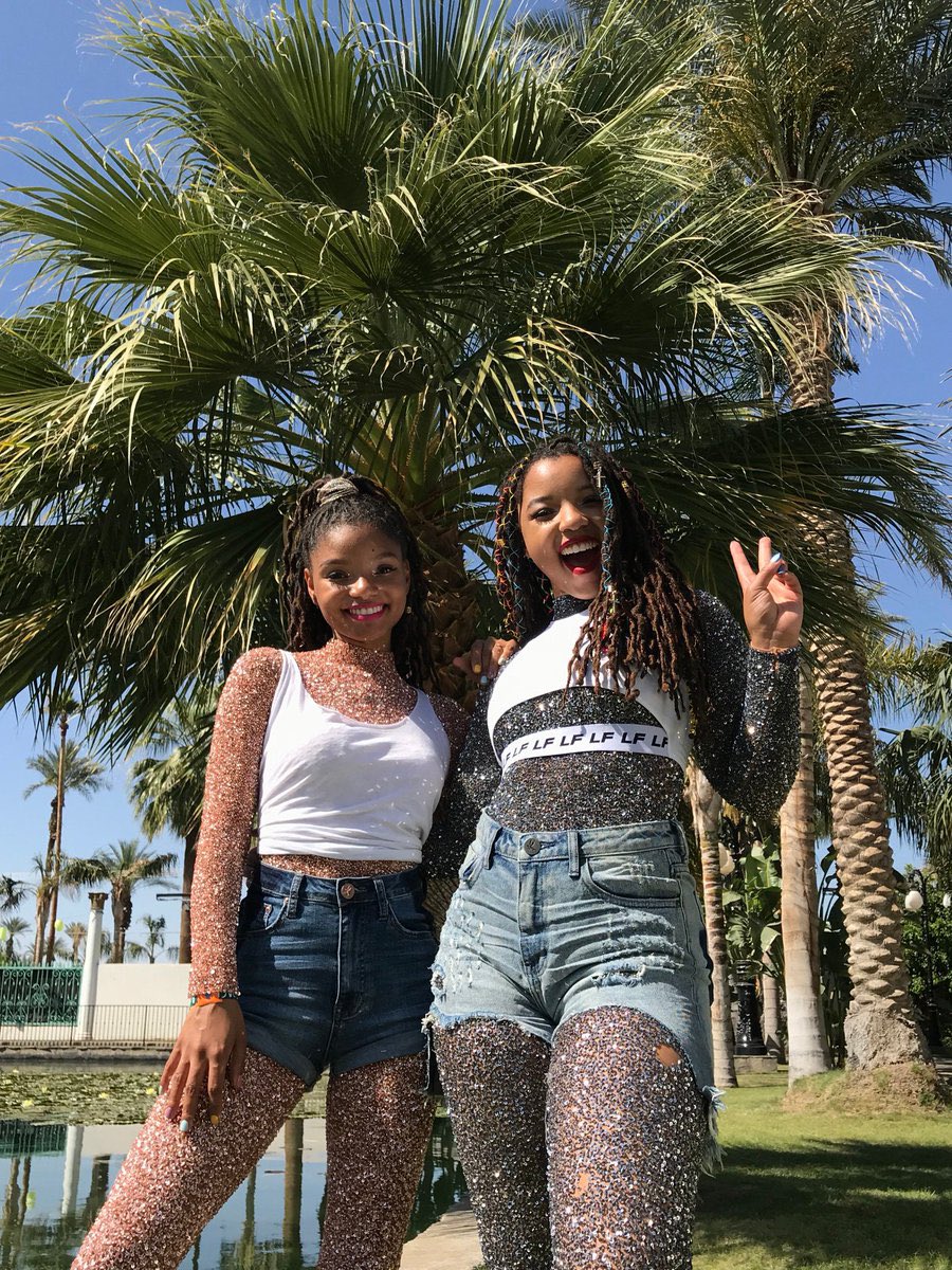 cxhupdates's tweet photo. 3 years ago today, Chloe x Halle performed at Coachella for the first time. ❤️ https://t.co/0qDzJHc0Fw