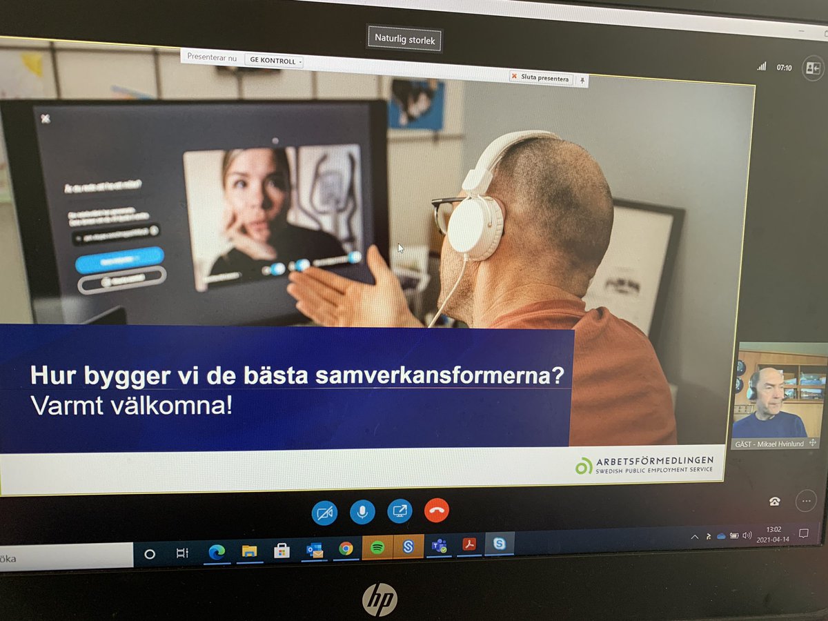 Maria Mattsson Mähl 🌻 (@maria_mahl) on Twitter photo Deltar som representant från <a href="/Kompetens_ftgs/">Kompetensföretagen</a> i ett samtal med <a href="/Arbetsformed/">Arbetsförmedlingen</a> kring kommunikation. Föredragande <a href="/MikaelHvinlund/">Mikael Hvinlund</a> Bra initiativ 👏🏼👏🏼👏🏼 Deltar som representant från <a href="/Kompetens_ftgs/">Kompetensföretagen</a> i ett samtal med <a href="/Arbetsformed/">Arbetsförmedlingen</a> kring kommunikation. Föredragande <a href="/MikaelHvinlund/">Mikael Hvinlund</a> Bra initiativ 👏🏼👏🏼👏🏼