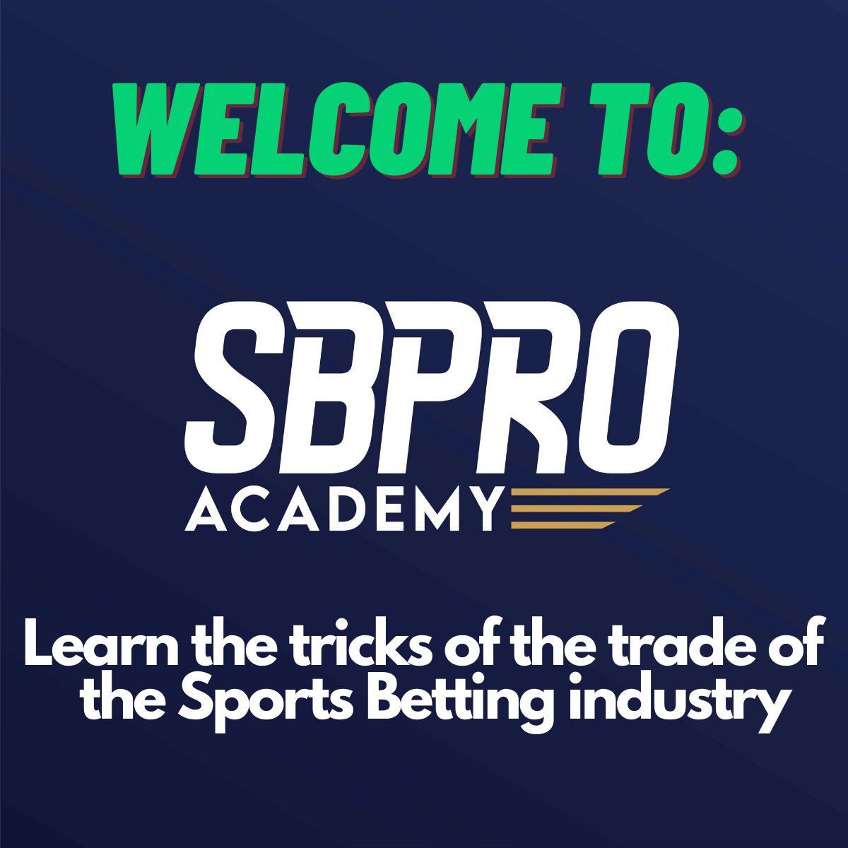 sports betting academy