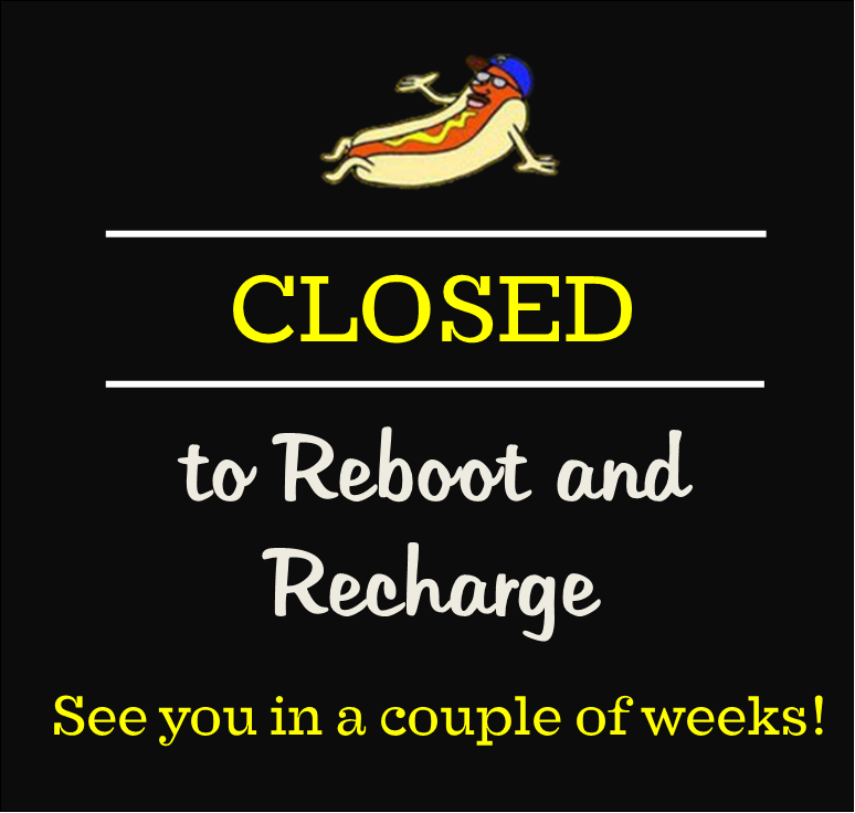 DirtyFranksDogs's tweet photo. Yo, Columbus - we're hitting Pause &amp; giving our team a PTO break. The time off will allow our remaining folks the opportunity to get vaccinated and recharged, and for our business to address some of its kitchen and staffing needs. WE WILL BE BACK SOON. https://t.co/3pm4Q5zRVW