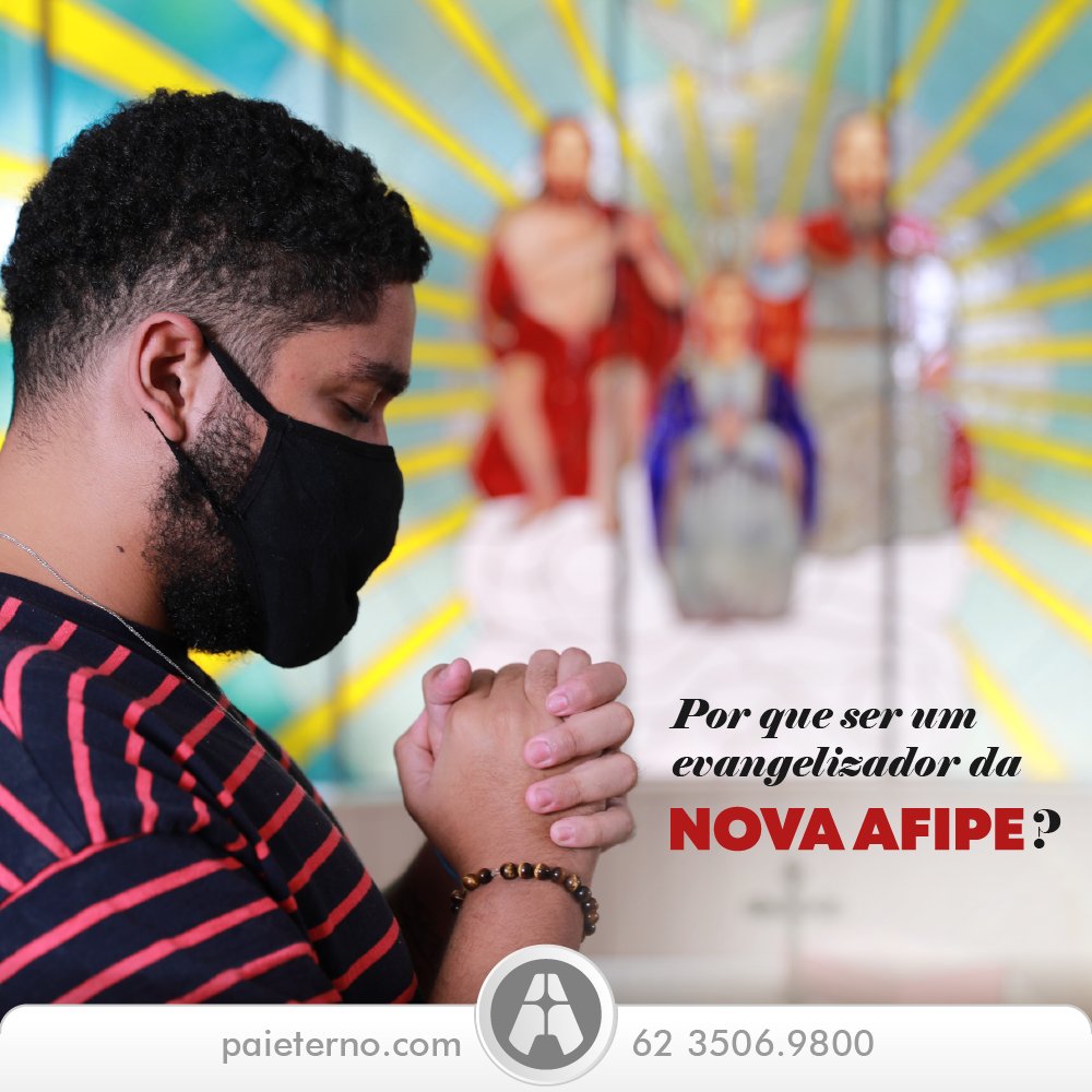 afipeoficial's tweet photo. Devotos evangelizadores da #NovaAfipe são responsáveis por tornar realidade vários projetos sociais e melhorar a vida de muitas pessoas. Quer saber como ser um devoto evangelizador? Entre em contato conosco e vamos juntos propagar a devoção ao #DivinoPaiEterno. https://t.co/LDNeGu64px