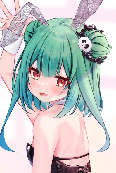 バニーるしあちゃん?❤️
 #絵クロマンサー 