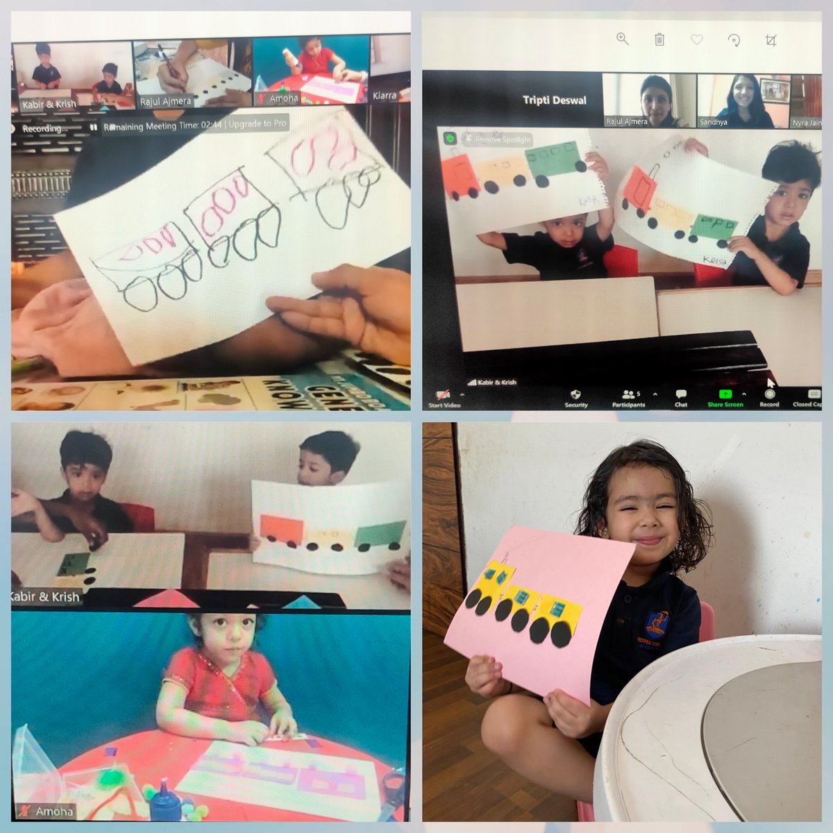 deswal_tripti's tweet image. Math could be so much fun with ourTransport theme! Count,load,move and unload..From cars to trucks,auto-rickshaws and trains..PN Ss had much fun, learning transport as mode of movement from one place to other(not forgetting the traffic lights) with the yummy traffic light snack!