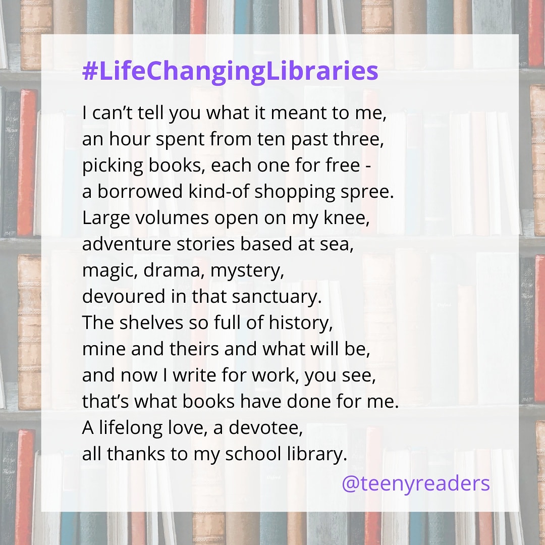 teenyreaders's tweet image. Inspired by @CressidaCowell &apos;s #LifeChangingLibraries - this is what my school library meant to me 💖📚