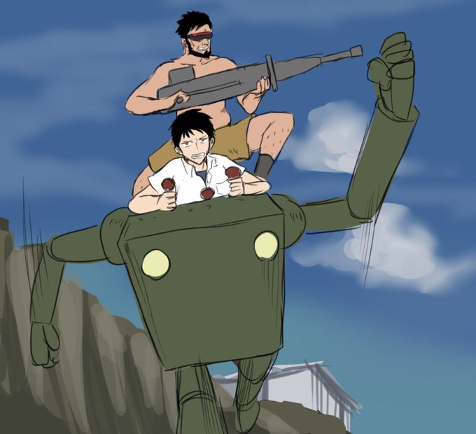 #シンエヴァネタバレ 

シンジとゲンドウが協力して
インダストリアからロボノイドを奪って逃げるシーンめっちゃ良かったです。 