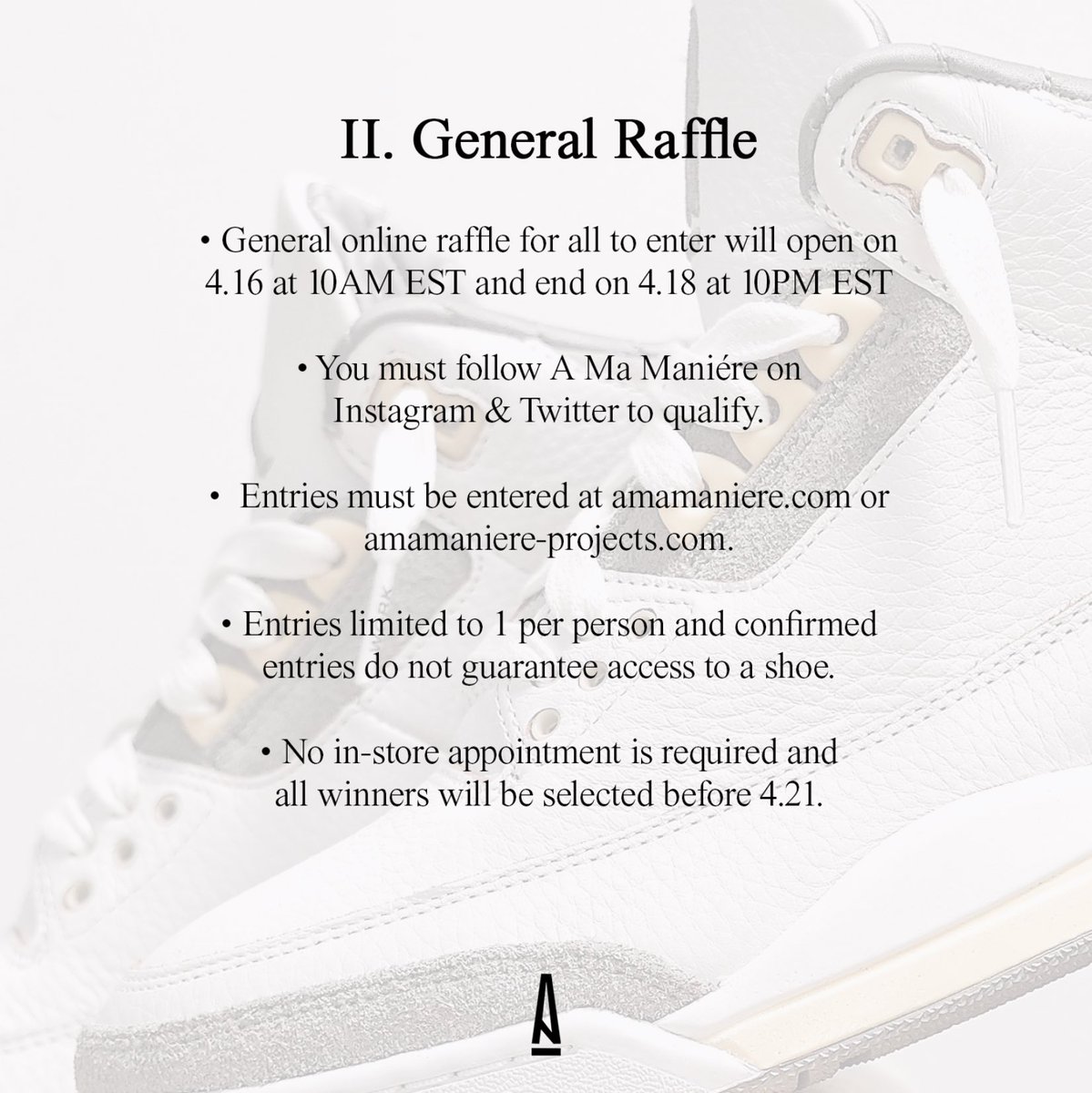 amm jordan 3 raffle