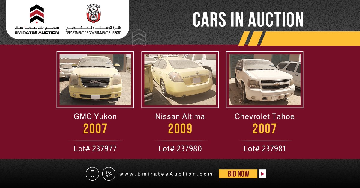 How To Buy Car From Emirates Auction