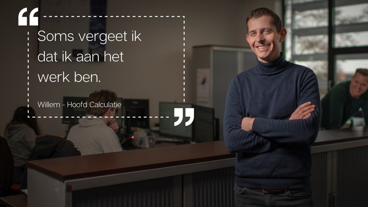 WERKEN BIJ | Willem (hoofd calculatie): "Wat mij blij maakt? De onderlinge sfeer met de collega's en de mogelijkheid om door te groeien. Dit zorgt ervoor dat ik soms vergeet dat ik aan het werk ben!"
Wil jij deel uitmaken van Willem zijn team? Check: werkenbijeurosafesolutions.nl/?utm_source=tw…