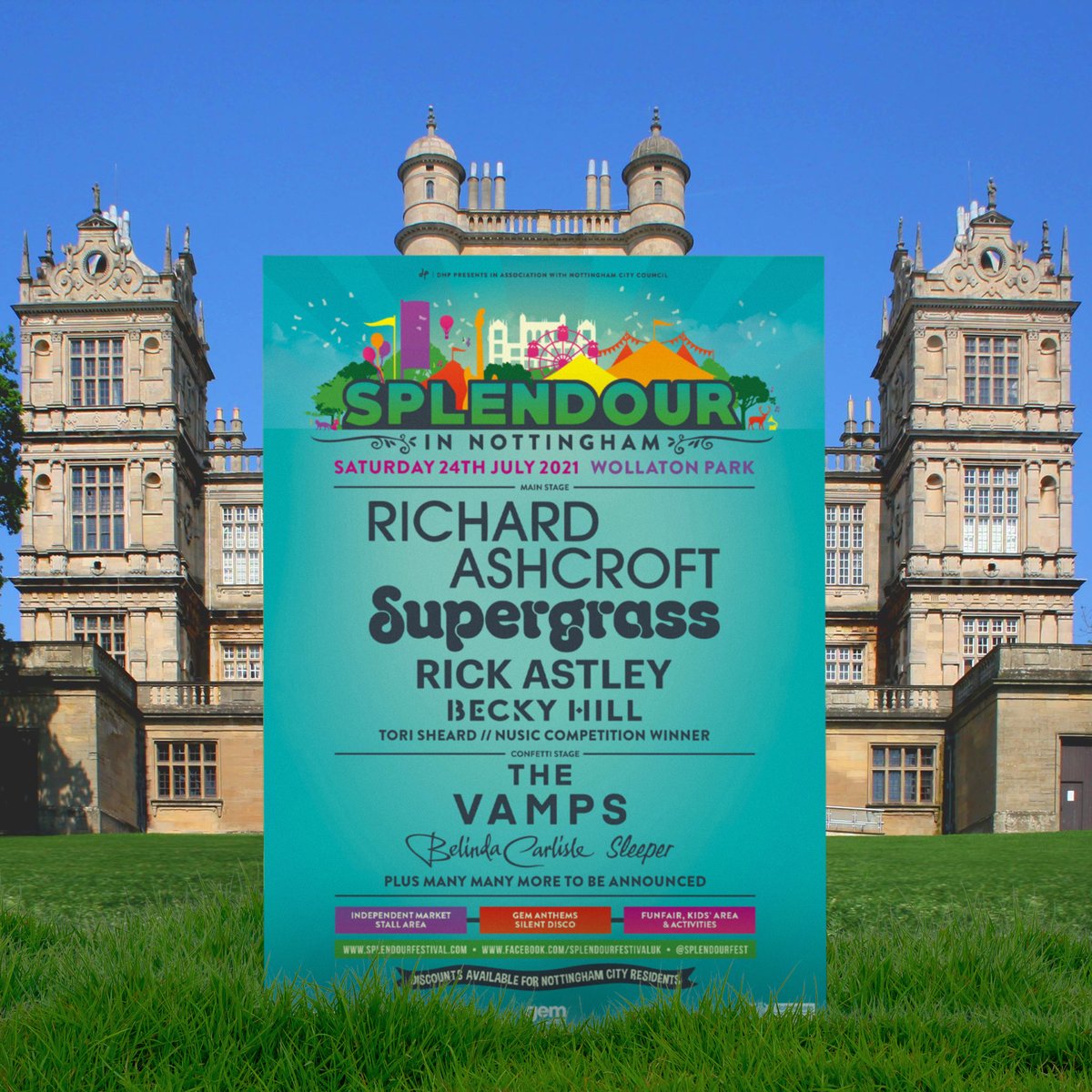 splendourfest's tweet photo. As we take one step closer to normality this week, we take one step closer to the main event 👏🎪

To celebrate, we’re giving away a pair of #SplendourFest tickets to one of our amazing fans.

To take part you just need to like, retweet, and tag the person you’d bring with you!👍 https://t.co/Vj8MexE4Ku