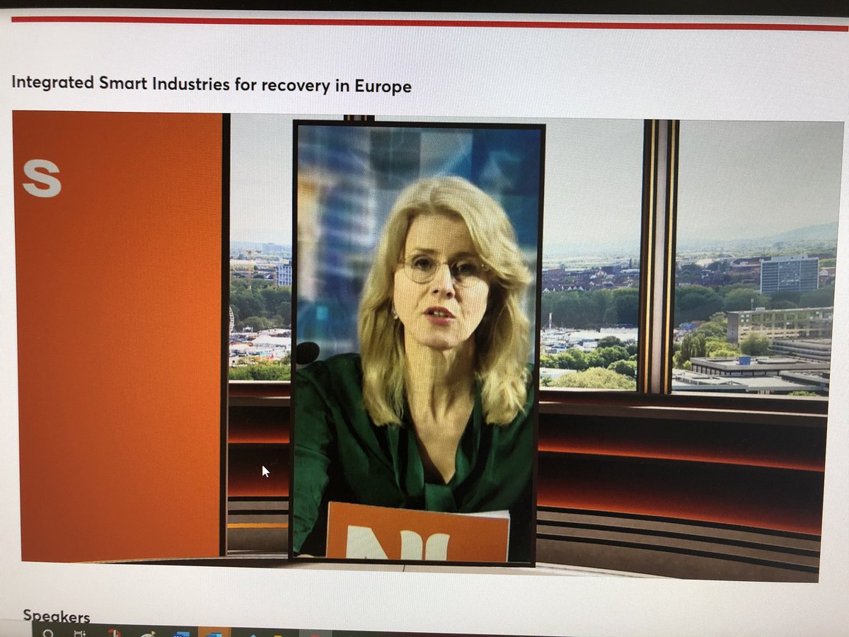 .<a href="/MonaKeijzer/">Mona Keijzer</a> introduces the #hm21 session about the NL-GER cooperation between <a href="/ASMLcompany/">ASML</a>, <a href="/ZEISS_Group/">ZEISS Group</a> and <a href="/TRUMPF_News/">TRUMPF</a> in the development of EUV