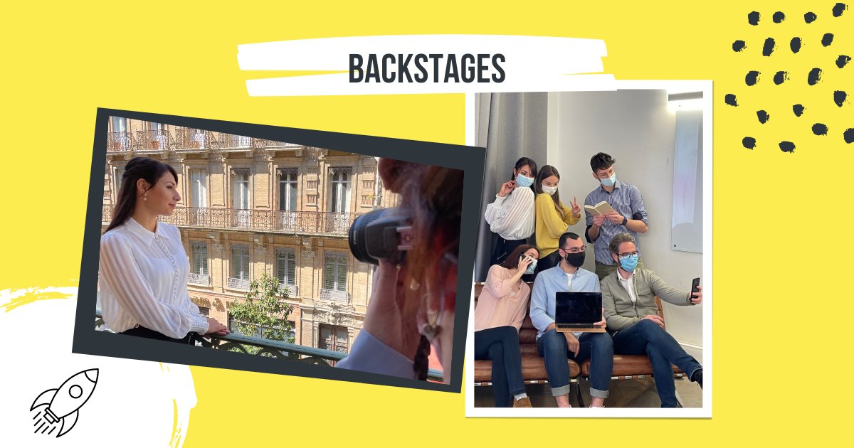 Backstages du shooting d'aujourd'hui 🌟(notre seul jour de la semaine en présentiel😢) 

Merci <a href="/etincelle_tls/">Etincelle Coworking</a> de nous avoir accueilli·e·s en plein centre de Toulouse 💛

#agencylife