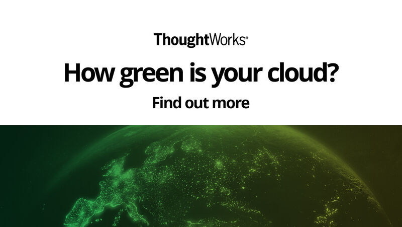 wtepaa's tweet image. 💚 How green is your cloud? ThoughtWorks’ new open source solution measures your cloud carbon footprint and generates cost-savings and sustainability metrics to share with stakeholders.
#greencloud #sustainability #cloud so-share.net/c/83e7da0c-c59…