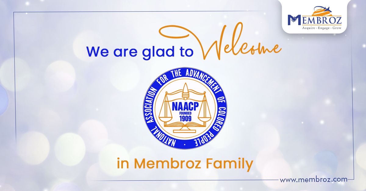 MembrozSoftware's tweet photo. We are glad to announce that NAACP is using Membroz Solution. Welcome to #Membroz Family! https://t.co/SIJ7AN6llq