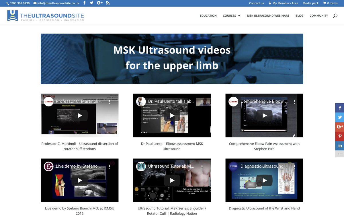 mskultrasound's tweet photo. We are collating some of the best @YouTube videos on MSK Ultrasound on 1 simple webpage for you. Check out the selection so far here ➡️https://t.co/RLCeFariGy let us know if we have missed something and we'll add it! Familiar names  @carlespedret  @mskfreak @AIUMultrasound 👍 https://t.co/wlpBhbkTQY