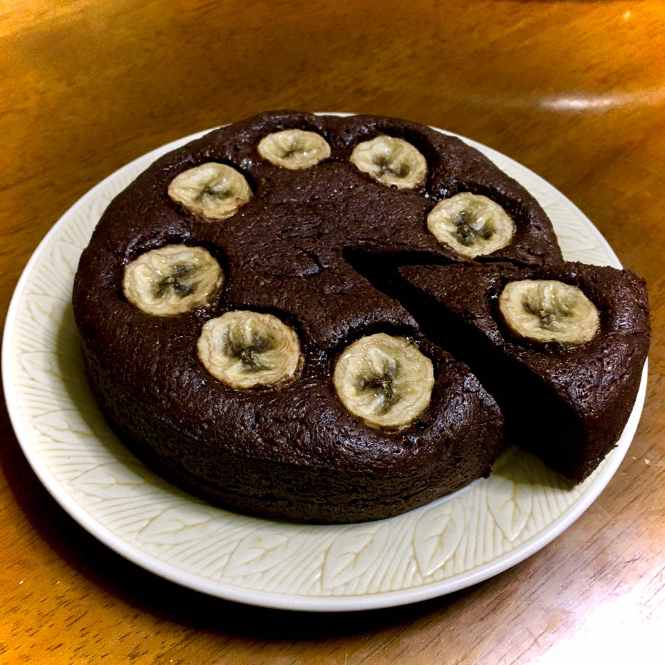 新菜 マビノギ On Twitter チョコレート大量だよ チョコバナナケーキ お菓子作り