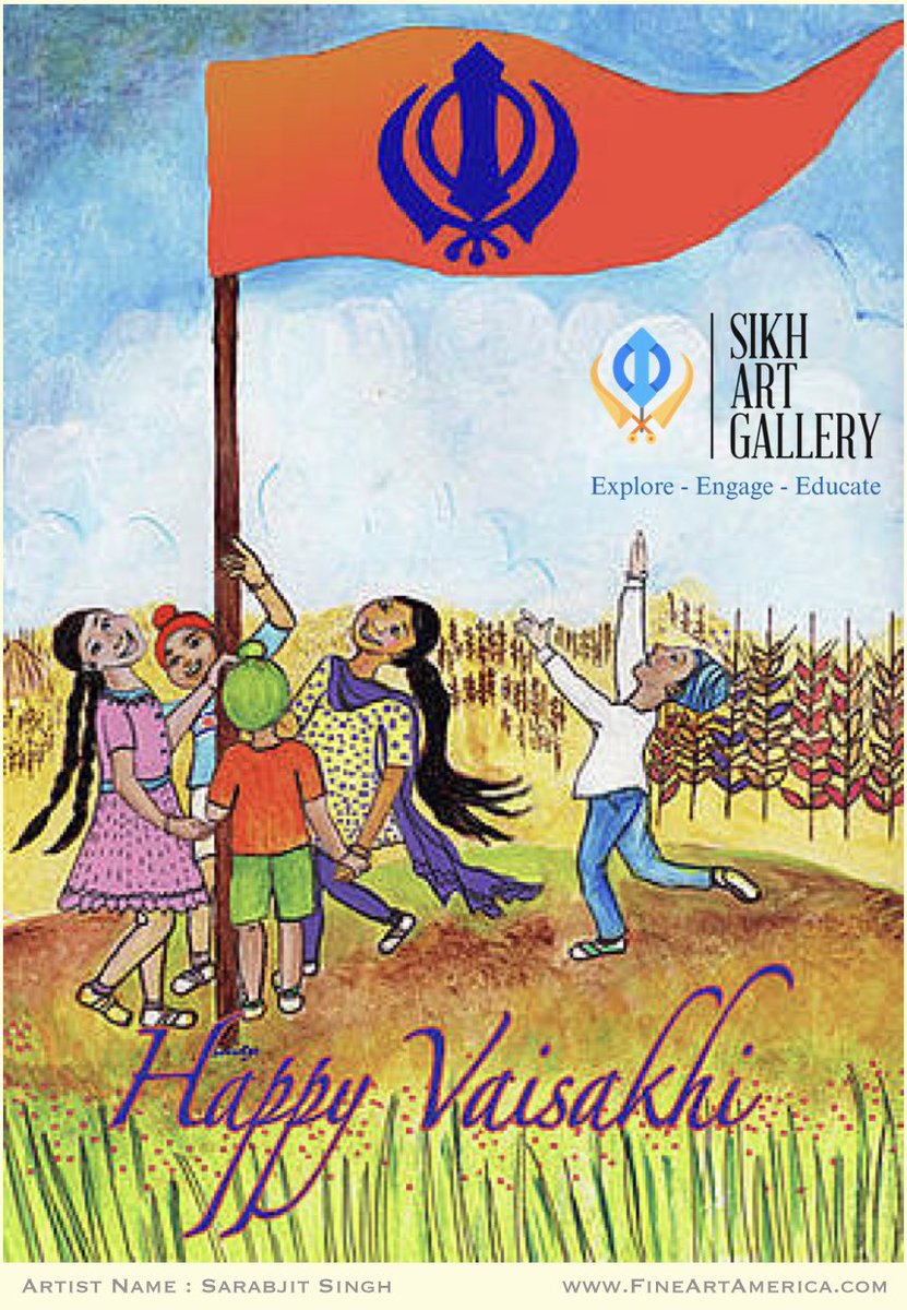 Happy Vaisakhi (Khalsa Sajna Diwas) to Everyone.

Recognition - National Sikh Day
sikhartgallery.com/national-sikh-…

Learn More About Vaisakhi :
sikhpa.com/campaigns/sikh…

Resources for Children to Learn about Vaisakhi:
littlesikhs.com/vaisakhi
<a href="/SikhArtGallery/">Sikh Art Gallery</a> <a href="/SwaranjitKhalsa/">Mayor Swarnjit Singh</a> #USA