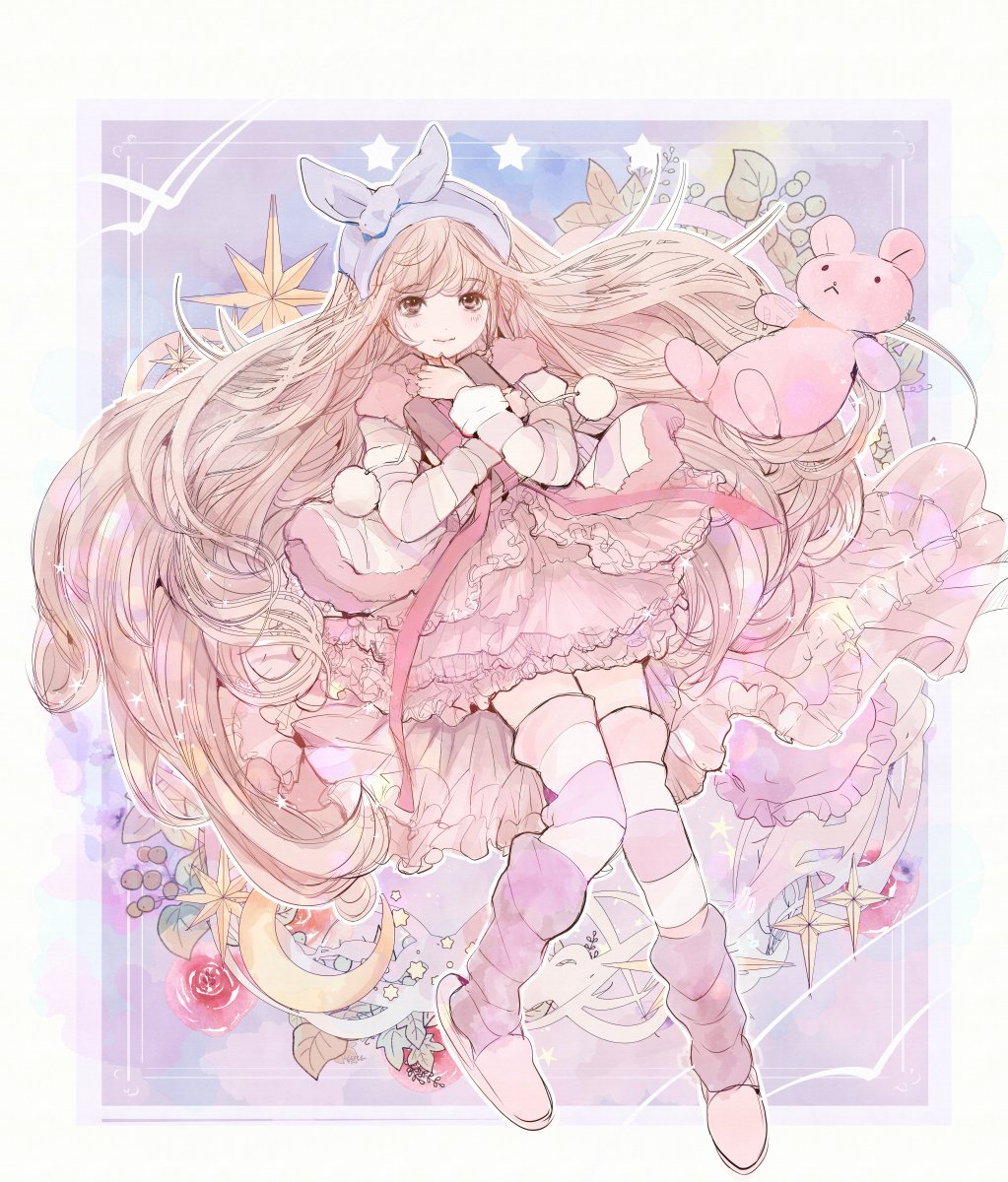こもりひっき 幻想少女絵 Wevipeiri かわいいイラストでのメッセージをありがとうございます Twitter
